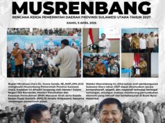 Bahas Program Kerja Nasional Bersama Mendagri dan Menteri PKP, Bupati JG Hadiri Musrembang RKPD Provinsi Sulut