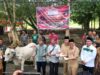 Bupati JG Serahkan Hewan Qurban Bagi 9 Masjid di Kabupaten Minahasa Utara